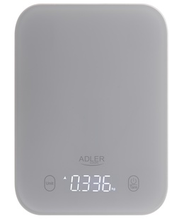 Svari Adler Kitchen Scale | AD 3181g | Graduation 1 g | Display type LED | Grey  Hover