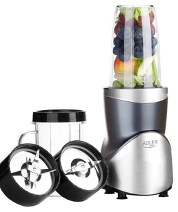 Blenderis Adler Blender Smoothie Set | AD 4084 | Tabletop | 1200 W | Jar material BPA-Free | Jar capacity 0.3+0.5+0.5+0.7 L | Ice crushing | Stainless Steel  Hover