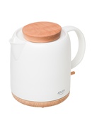 Tējkanna Adler Electric Kettle | AD 1304 | Electric | 1200 W | 1 L | Ceramic | 360° rotational base | White Hover