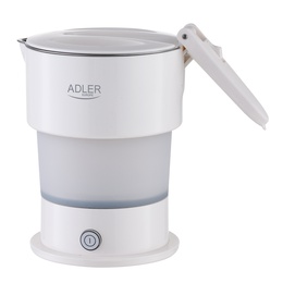 Tējkanna Adler Silicon Travel Kettle | AD 1377 | Travel Kettle | 600 W | 0.6 L | Silicon | White
