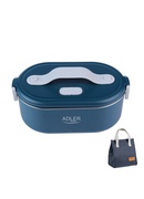  Adler | Electric lunch box with thermal bag | AD 4522 | 0.8 L | Plastic/Stainless steel | Blue | Lid included