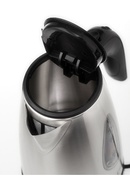 Tējkanna Adler | Kettle | AD 1203 | Standard | 1630 W | 1 L | Stainless steel | 360° rotational base | Stainless steel Hover