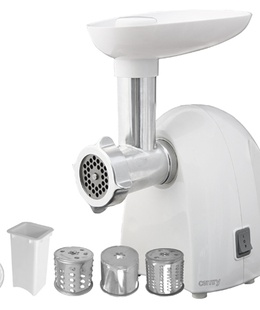 Gaļas maļamās mašīna Meat mincer | Camry | CR 4802 | White | 600-1500 W | Number of speeds 1 | Middle size sieve  Hover