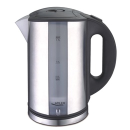 Tējkanna Adler | Kettle | AD 1216 | Standard | 2000 W | 1.7 L | Stainless steel | 360° rotational base