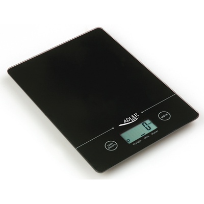 Svari Adler | Kitchen scales | Adler AD 3138 | Maximum weight (capacity) 5 kg | Graduation 1 g | Display type LCD | Black