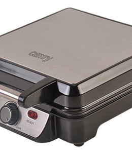 Camry | Waffle maker | CR 3025 | 1150 W | Number of pastry 4 | Belgium | Black/Stainless steel  Hover