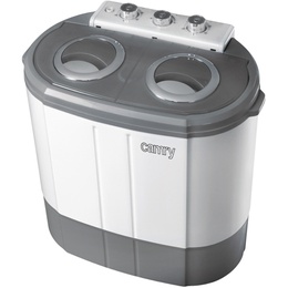 Veļas mazgājamā  mašīna Camry | Washing machine | CR 8052 | Top loading | Washing capacity 3 kg | 1300 RPM | Depth 40 cm | Width 60 cm | White-Grey
