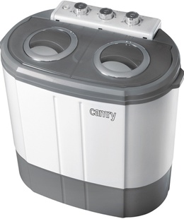Veļas mazgājamā  mašīna Camry | Washing machine | CR 8052 | Top loading | Washing capacity 3 kg | 1300 RPM | Depth 40 cm | Width 60 cm | White-Grey  Hover