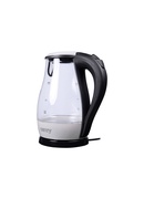 Tējkanna Camry | CR 1251 | Standard kettle | 2000 W | 1.7 L | Glass | 360° rotational base | Glass/Black Hover