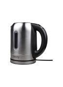 Camry | Kettle | CR 1253 | With electronic control | 2200 W | 1.7 L | Stainless steel | 360° rotational base | Stainless steel Hover
