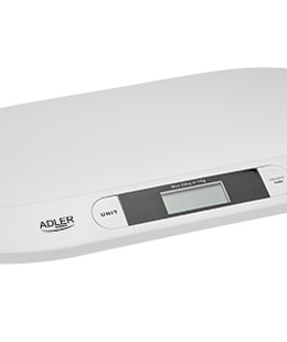 Svari Adler AD 8139 Child Scale | Adler | Adler AD 8139 | Maximum weight (capacity) 20 kg | Accuracy 10 g | White  Hover