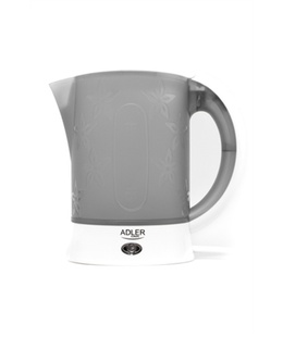 Tējkanna Adler | Travel Kettle | AD 1268 | Standard | 600 W | 0.6 L | Plastic | White  Hover
