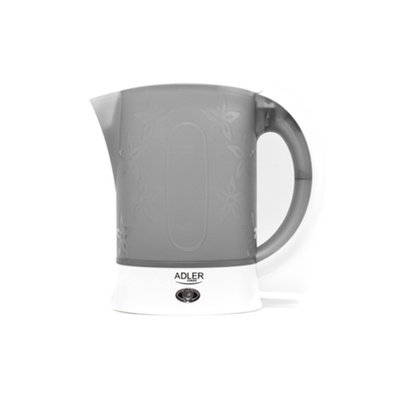 Tējkanna Adler | Travel Kettle | AD 1268 | Standard | 600 W | 0.6 L | Plastic | White