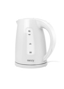 Tējkanna Camry | Kettle | CR 1255 | Standard | 2200 W | 1.7 L | Plastic | 360° rotational base | White