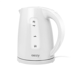 Tējkanna Camry | Kettle | CR 1255 | Standard | 2200 W | 1.7 L | Plastic | 360° rotational base | White