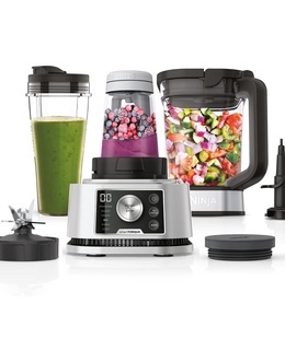Blenderis NINJA | Foodi Power Nutri 3-in-1 Blender | CB350EU | Tabletop | 1200 W | Jar material BPA-free plastic | Jar capacity 2.1 L | Ice crushing | Silver/Black  Hover