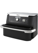 NINJA | Double Air Fryer | AF500EU Foodi FlexDrawer | Power 2470 W | Capacity 10.4 L | Black