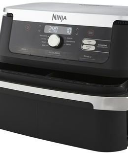NINJA | Double Air Fryer | AF500EU Foodi FlexDrawer | Power 2470 W | Capacity 10.4 L | Black  Hover