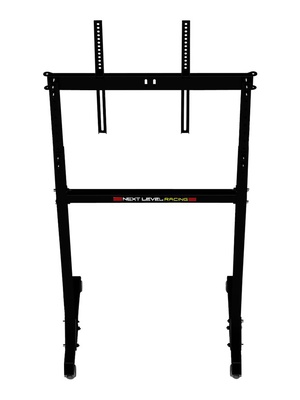  Next Level Racing | Floor stand | Free Standing Single Monitor Stand | Mobility | 24-85  | Matte Black  Hover
