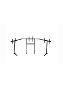  Next Level Racing | Floor stand | Free Standing Triple Monitor stand | 3 x 32- 65  | Maximum weight (capacity) 70 kg | Black