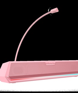  7.1 Surround Gaming Speaker | G1500 BAR | 2.5 W + 2.5 W | Bluetooth | Pink | Wireless connection  Hover