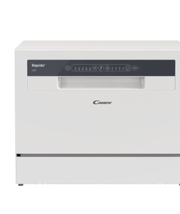 Trauku mazgājamā mašīna Dishwasher | CP 6E51LW | Table | Width 55 cm | Number of place settings 6 | Number of programs 5 | Energy efficiency class E | White  Hover