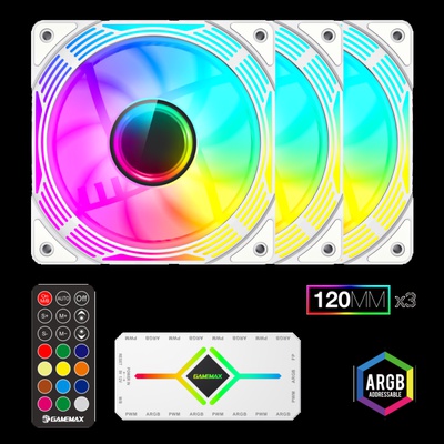  Gamemax Case Fan | KF300 WH | White