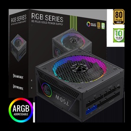  Gamemax PSU | RGB 750G | 750 W | Gold | Full Modular