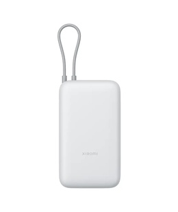  Xiaomi Power Bank 20000mAh (Integrated Cable) | 20000 mAh | Light Gray  Hover