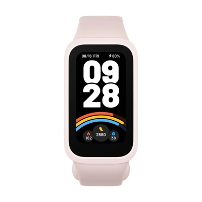 Viedpulksteni Xiaomi Smart Band 9 Active | TFT | Waterproof | Bluetooth | Pink