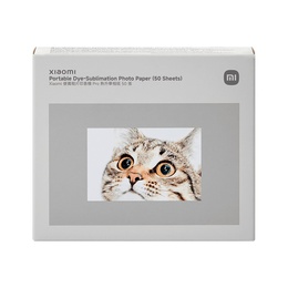  Xiaomi Portable Dye-Sublimation Photo Paper (50 Sheets) | Xiaomi