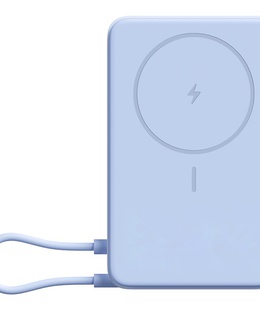  Xiaomi Magnetic Power Bank 10000 with Built-in | 10000 mAh | Blue  Hover