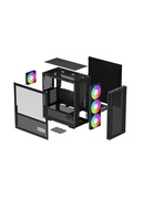  Deepcool | MID TOWER CASE | CH560 Digital | Side window | Black | Mid-Tower | Power supply included No | ATX PS2 Hover