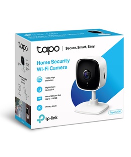  TP-LINK | Home Security Wi-Fi Camera | Tapo C100 | Cube | 3.3mm/F/2.0 | Privacy Mode  Hover