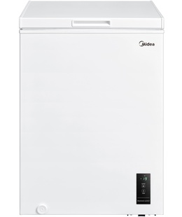 Midea Freezer | MDRC152FEE01 | Energy efficiency class E | Chest | Free standing | Height 85 cm | Total net capacity 99 L | White  Hover