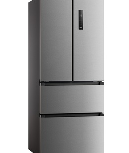 Midea Refrigerator | MERF402FIE02 | Energy efficiency class E | Free standing | Combi | Height 178 cm | No Frost system | Fridge net capacity 244 L | Freezer net capacity 147 L | Display | 41 dB | Stainless steel  Hover