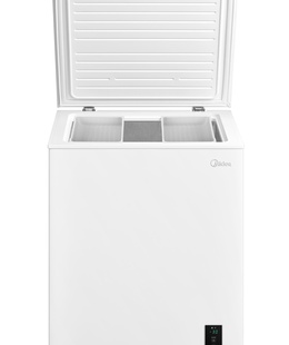  Midea Freezer | MDRC207FEE01 | Energy efficiency class E | Chest | Free standing | Height 85 cm | Total net capacity 142 L | White  Hover