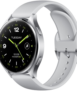 Viedpulksteni Watch 2 | Smart watch | GPS (satellite) | AMOLED | Silver  Hover