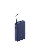  Xiaomi 33W Power Bank (Integrated Cable) | 20000 mAh | USB-C/USB-C cable/USB-A | Blue