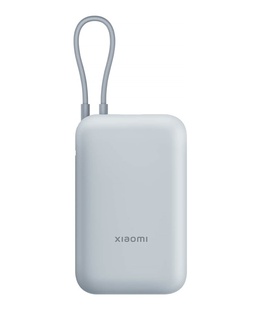  Xiaomi Power Bank (Integrated Cable) | 10000 mAh | USB-A/USB-C/USB-C cable | Ice Blue  Hover