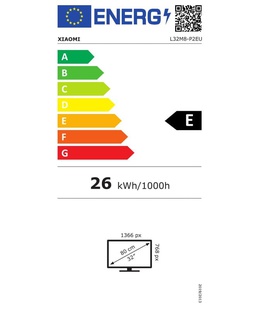 Televizors Xiaomi TV | A 2025 | 32 | Smart TV | Google TV | HD | Black  Hover