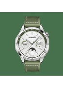 Viedpulksteni GT 4 | Smart watch | GPS (satellite) | AMOLED | 46mm | Waterproof | Green Woven Hover