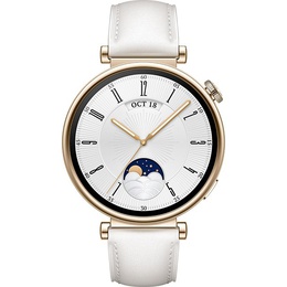 Viedpulksteni GT 4 (41mm) | Smart watch | GPS (satellite) | AMOLED | 1.32″ | Waterproof | White