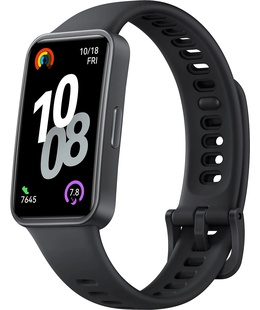Viedpulksteni Huawei Band 10 | 1.47 inch AMOLED | Touchscreen | Heart rate monitor | Waterproof | Bluetooth | Black  Hover