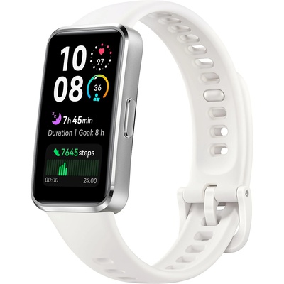 Viedpulksteni Huawei Band 10 | 1.47 inch AMOLED | Touchscreen | Heart rate monitor | Waterproof | Bluetooth | White