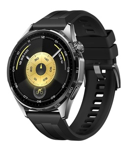 Viedpulksteni Huawei WATCH GT 6 46mm | Smart watch | GPS (satellite) | AMOLED | 1.47 inches | Waterproof | Black  Hover