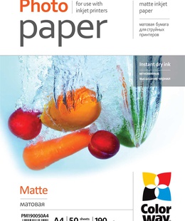  190 g/m² | A4 | Matte Photo Paper  Hover