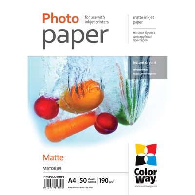 190 g/m² | A4 | Matte Photo Paper