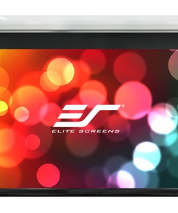  Elite Screens | Saker Series | SK120XHW-E10 | Diagonal 120  | 16:9 | Viewable screen width (W) 266 cm | White  Hover
