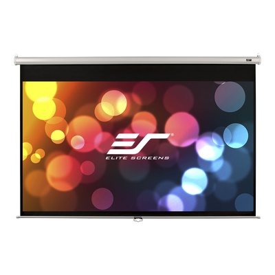 Elite Screens | Manual Series | M113NWS1 | Diagonal 113  | 1:1 | Viewable screen width (W) 203 cm | White
